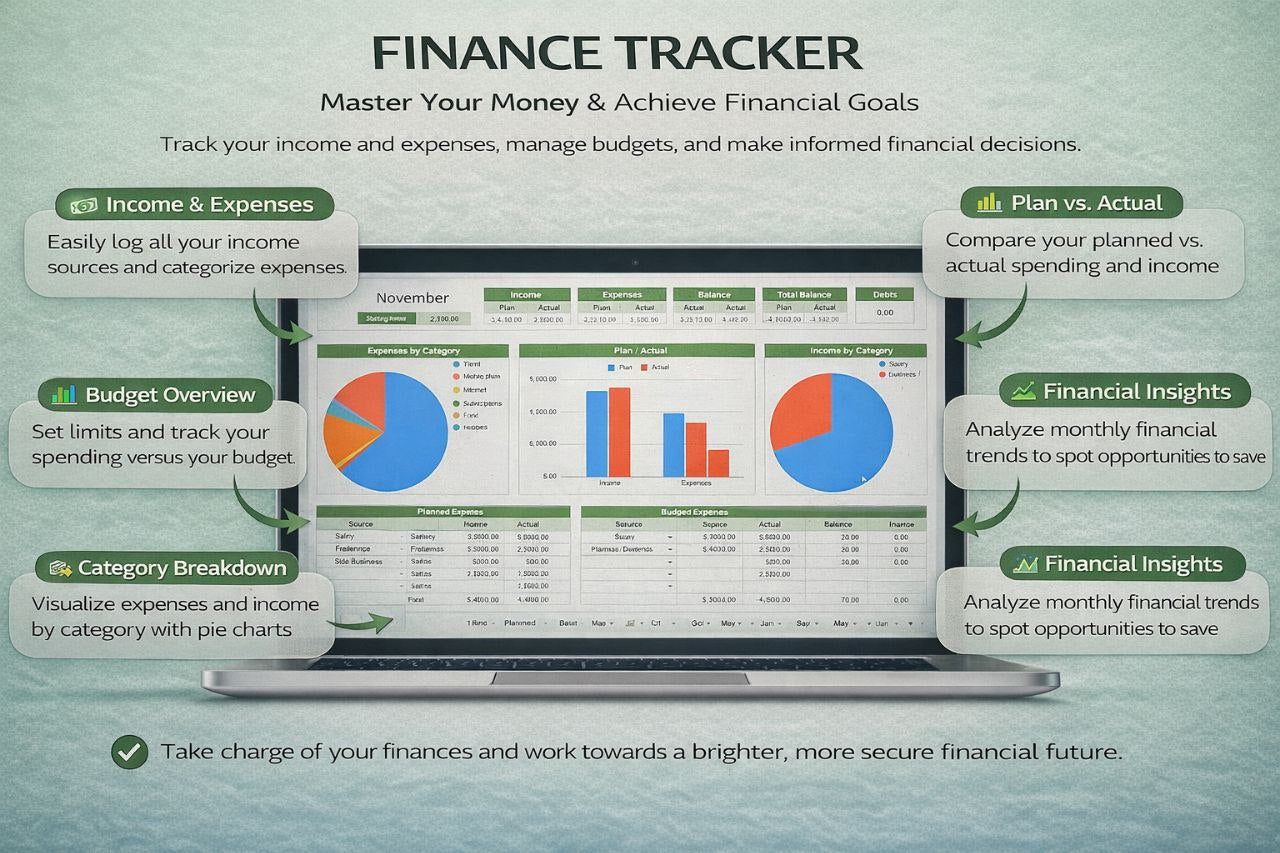 Finance Tracker   use